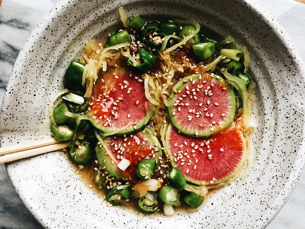 watermelonspaghettisquashoverhead