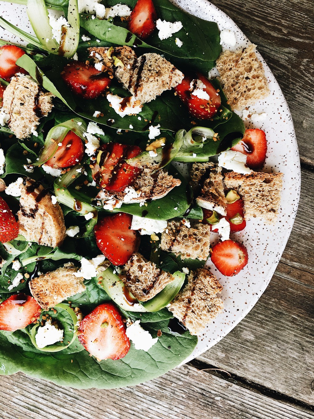 Spinach Salad_Side View