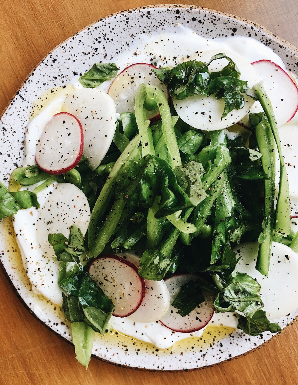 Snap Pea Salad_Close Up Vertical