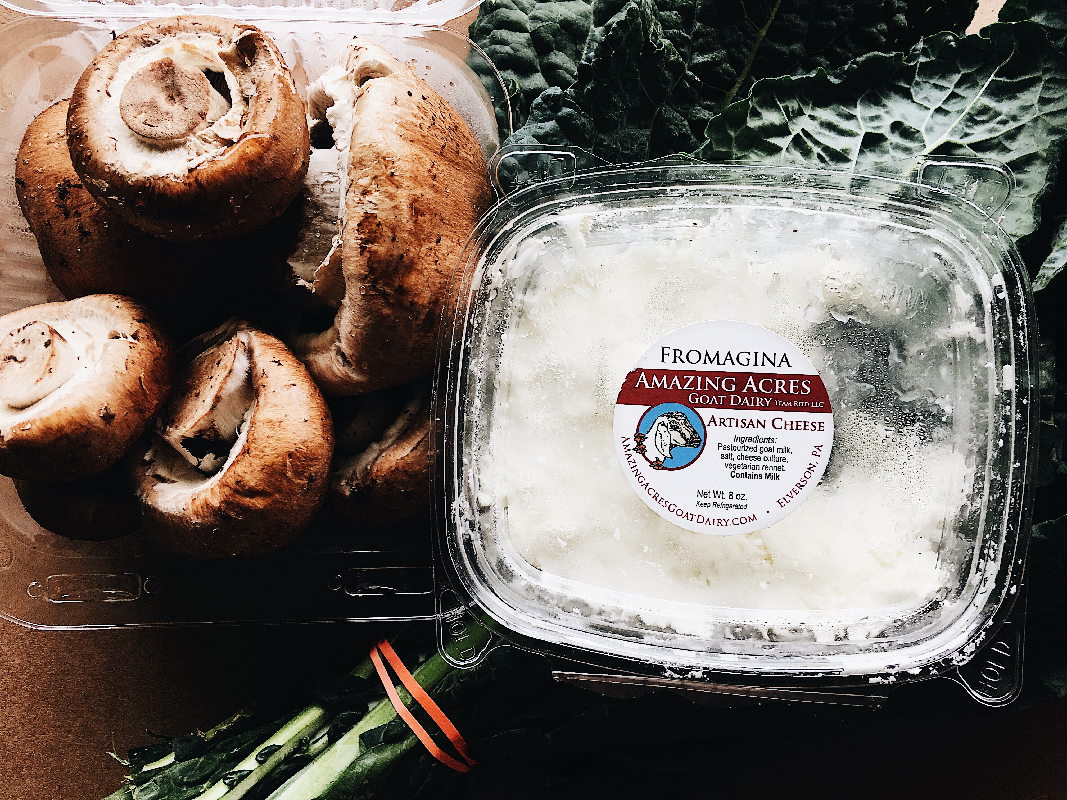 Recipe 2020 2_Kale Mushroom Quesadilla Ingredients